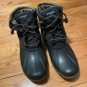 Sperry rain-boot saltwater duck